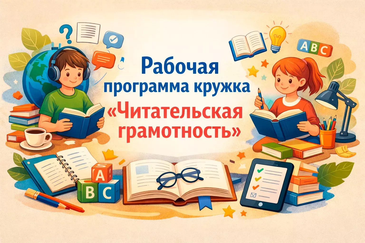 Рабочая программа кружка "Читательская грамотность"