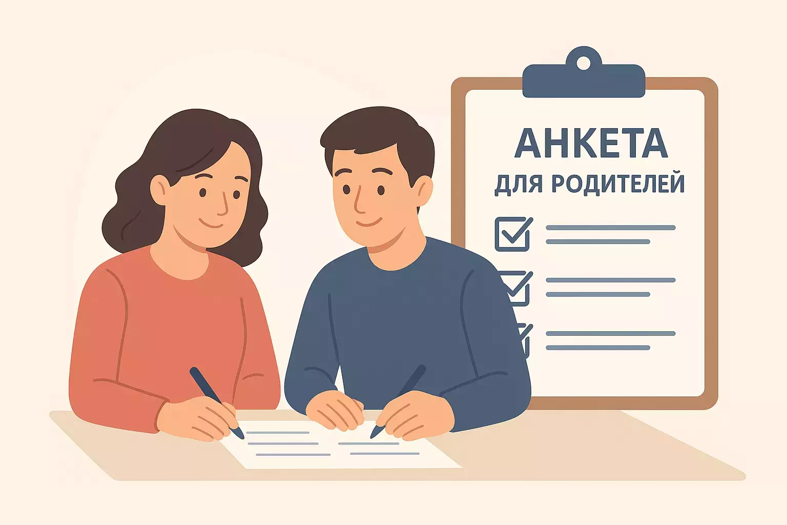 Анкета для родителей